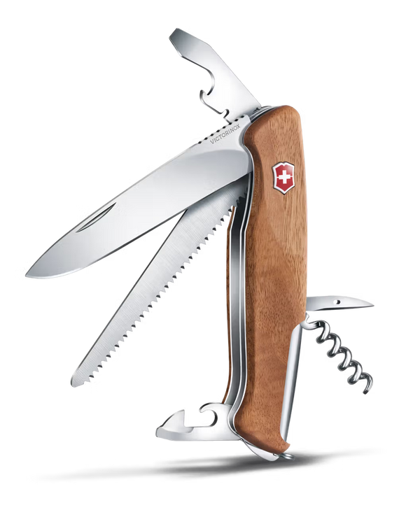 Zložljiv švicarski nož Ranger 55 Wood – Victorinox Swiss Made