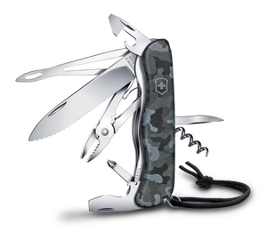 Večnamenski švicarski nož Skipper Navy Camouflage – Victorinox Swiss Made