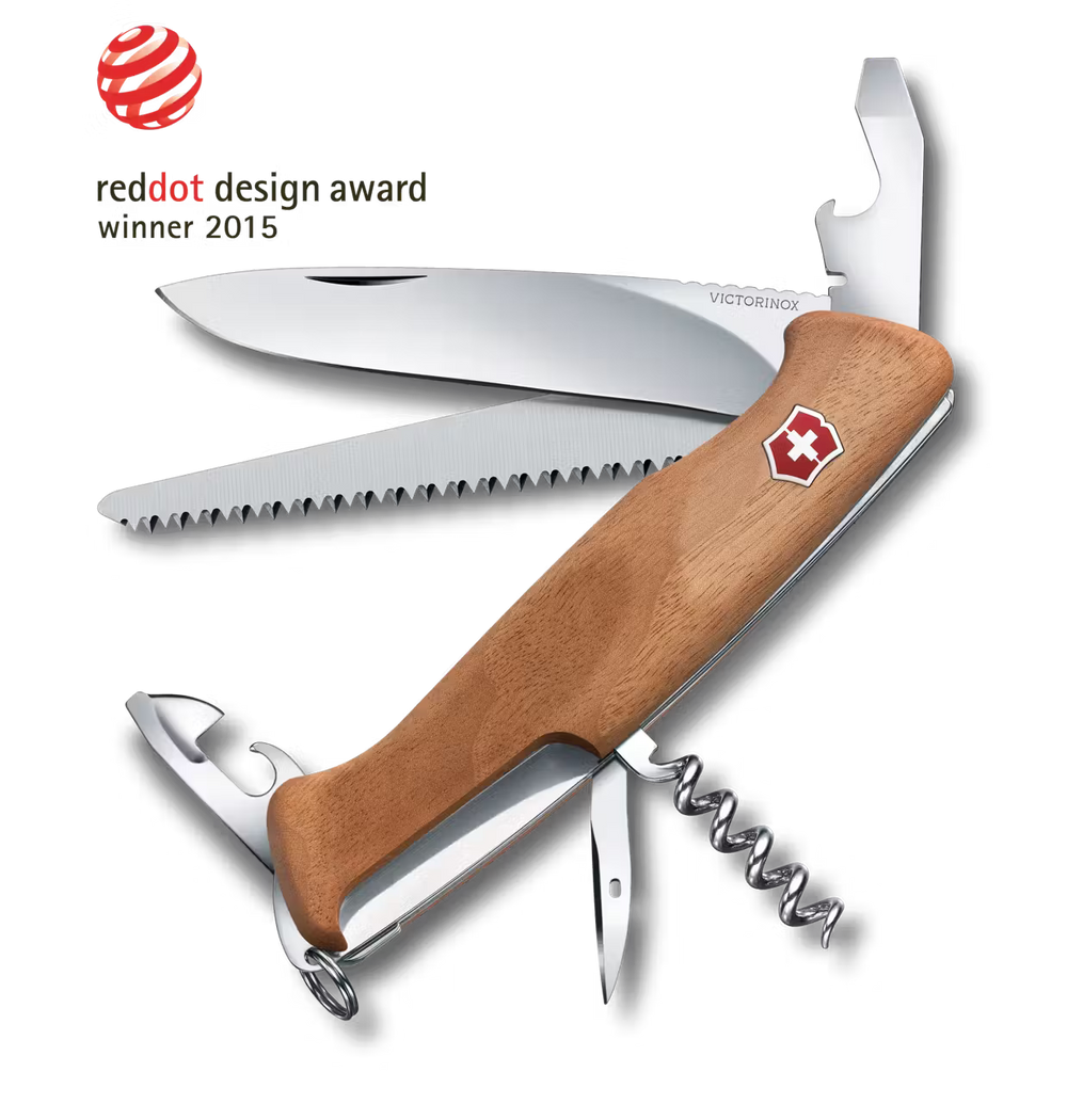 Zložljiv švicarski nož Ranger 55 Wood – Victorinox Swiss Made