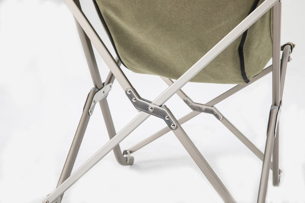 Udoben zložljiv stol Nest – zelen