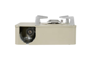 Prenosni plinski štedilnik Outing – peščeno siv