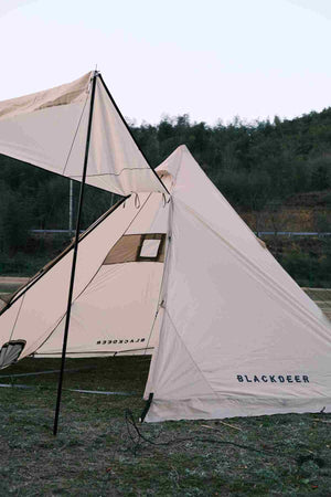 Šotor Night Elf Teepee - peščeno rjav