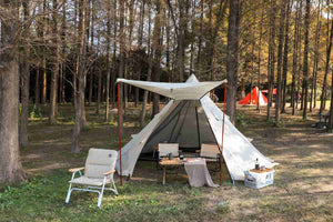 Šotor Night Elf Teepee - peščeno rjav