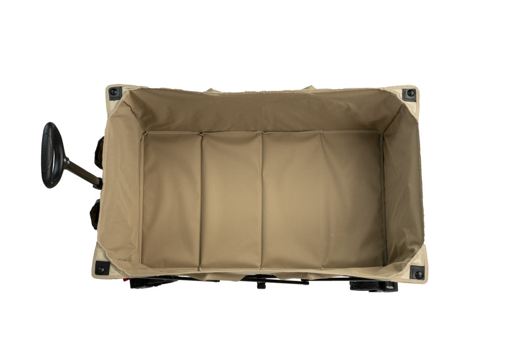 Zložljivi voziček za na plažo – Sandy Brown Pro