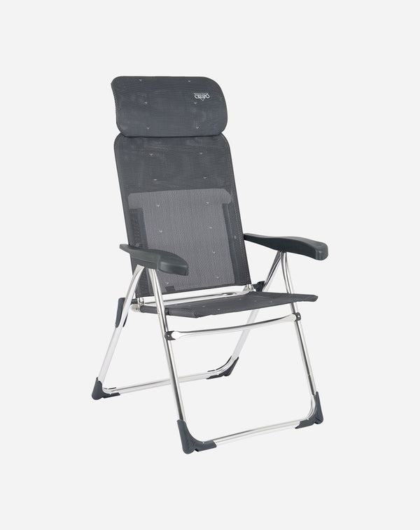 Kamping stol Crespo - AL/213 extra compact temno siv