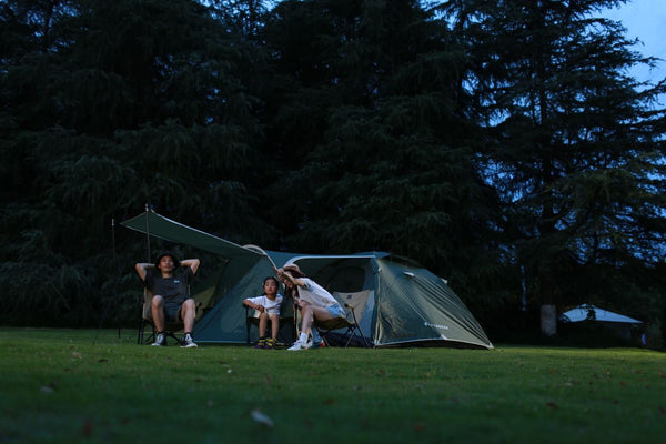 Šotor Archeos s predprostorom - olivno zelen