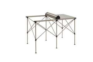 Zložljiva aluminijasta miza Egg Roll MAX - Siva
