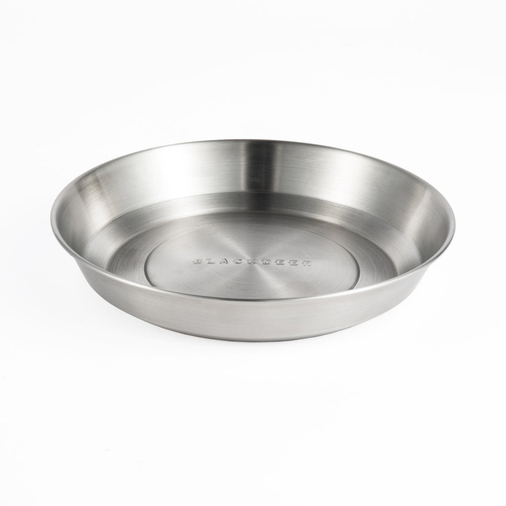 Globok krožnik iz nerjavečega jekla