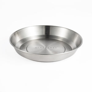 Globok krožnik iz nerjavečega jekla
