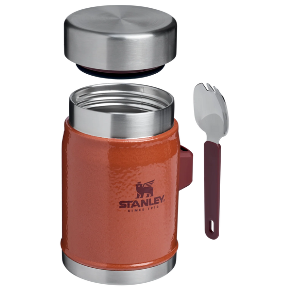Termo posoda Stanley Classic Legendary - oranžna 0,4 L