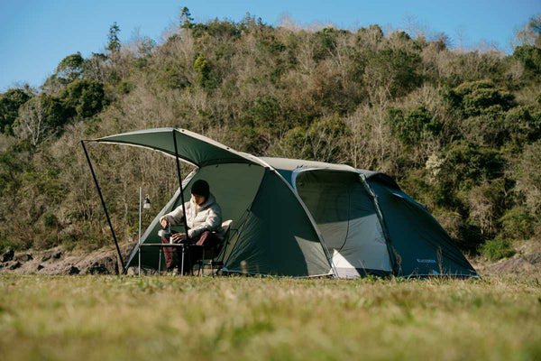 Šotor Archeos s predprostorom - olivno zelen