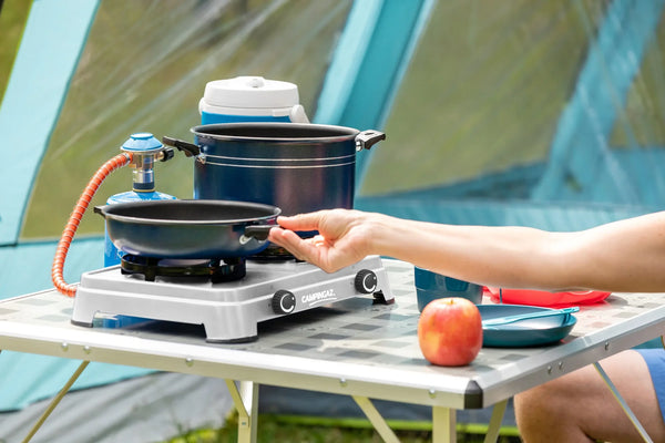 Plinski kuhalnik Campingaz - Cook CV z dvema gorilnikoma