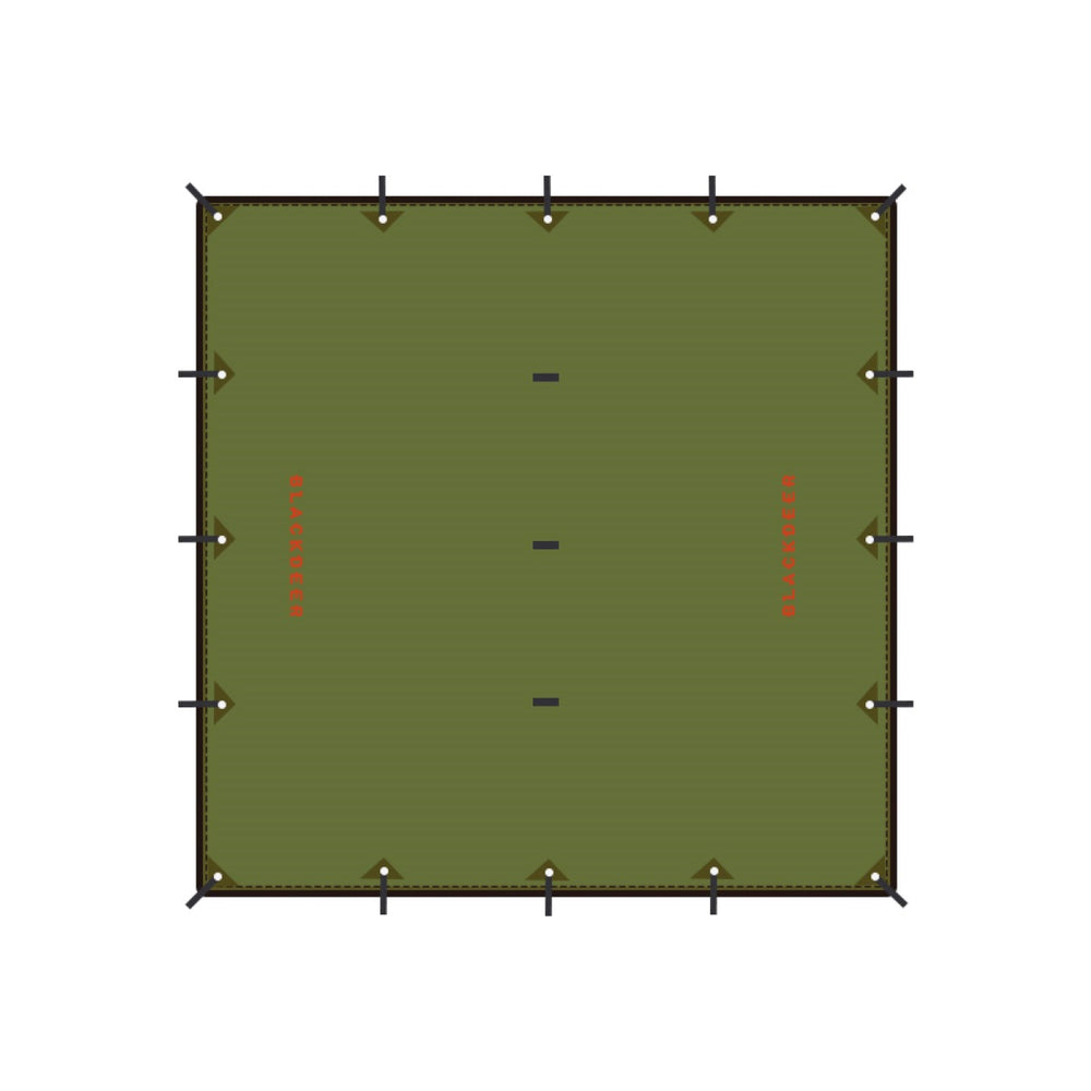 Lahka taktična ponjava Jungle 300 × 300 cm