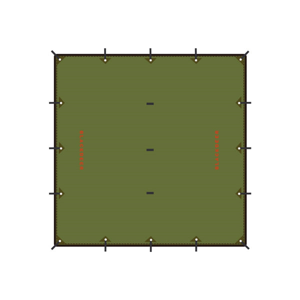 Lahka taktična ponjava Jungle 300 × 300 cm