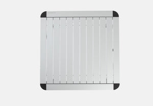 Kvadratna zložljiva aluminijasta miza - velika