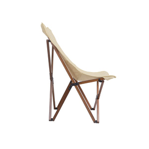 NATURE bukov zložljiv stol – khaki