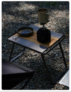 Majhna Frontier zložljiva aluminijasta miza – kompaktna in lahka