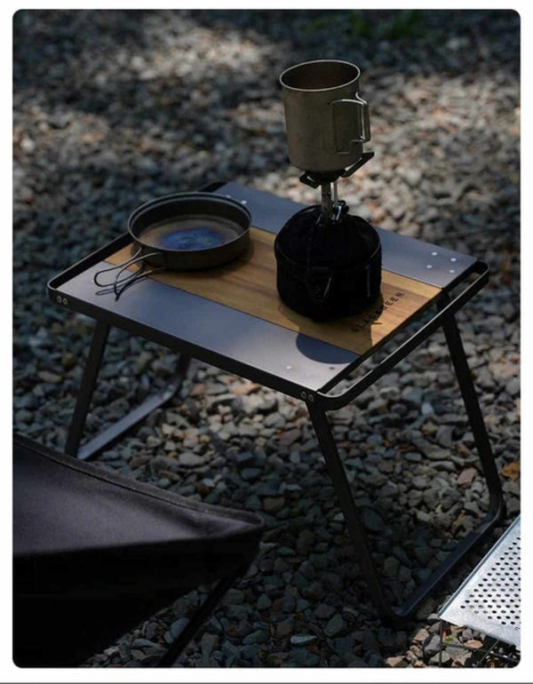 Majhna Frontier zložljiva aluminijasta miza – kompaktna in lahka