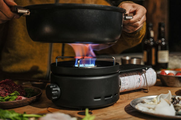 Zložljiv plinski štedilnik odporen na veter - Four Season