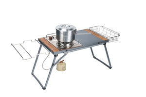 Manjša zložljiva modularna aluminijasta miza za kampiranje - Glacier