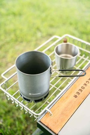 Manjša zložljiva modularna aluminijasta miza za kampiranje - Glacier