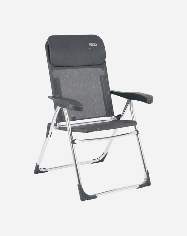 Kamping stol Crespo - AL/213 extra compact temno siv