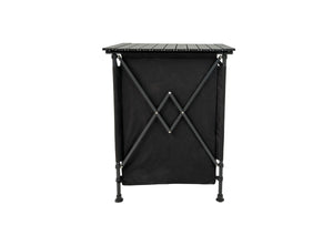 Zložljiva kuhinja z mrežico in policami