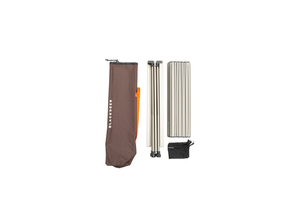 Kompaktna zložljiva aluminijasta miza Egg Roll SMALL - siva