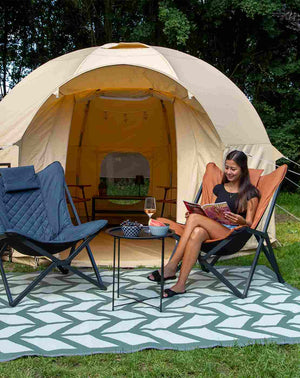 Podloga za kampiranje Chill Mat Flaxton – XL – zelena