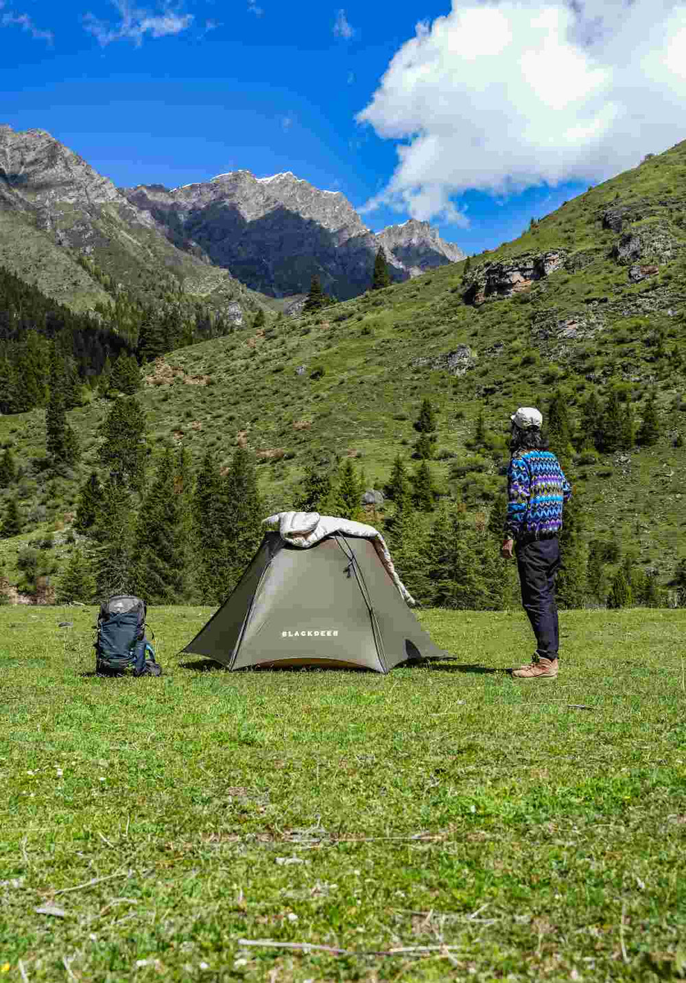 ultra lahek pohodniški šotor gallop