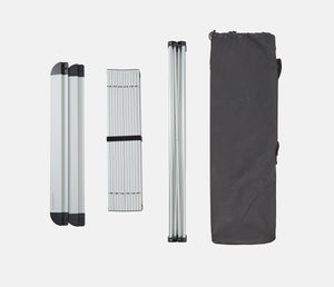 Kvadratna zložljiva aluminijasta miza - velika