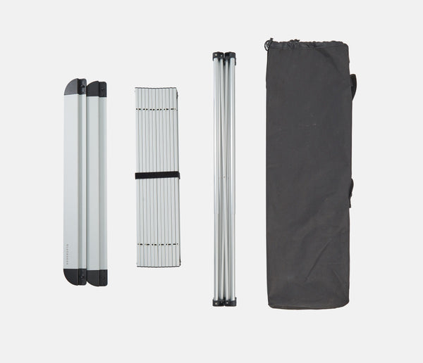 Kvadratna zložljiva aluminijasta miza - velika