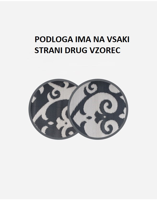 Podloga za kampiranje Chill Mat Oriental - XXL - champagne