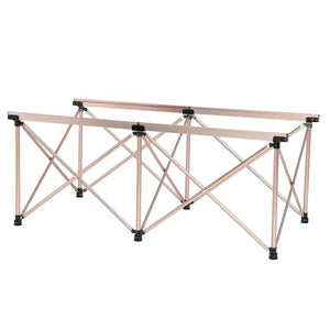 Zložljiva aluminijasta miza Egg Roll MAX - zlata