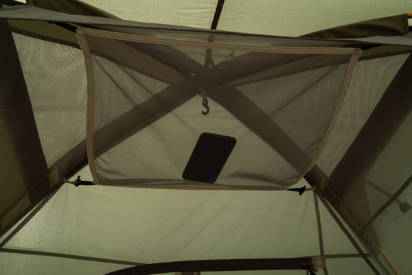 Šotor Archeos s predprostorom - olivno zelen