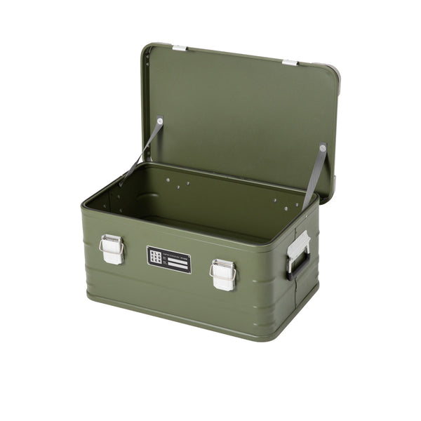 Aluminijasta škatla za shranjevanje 47L – zelena