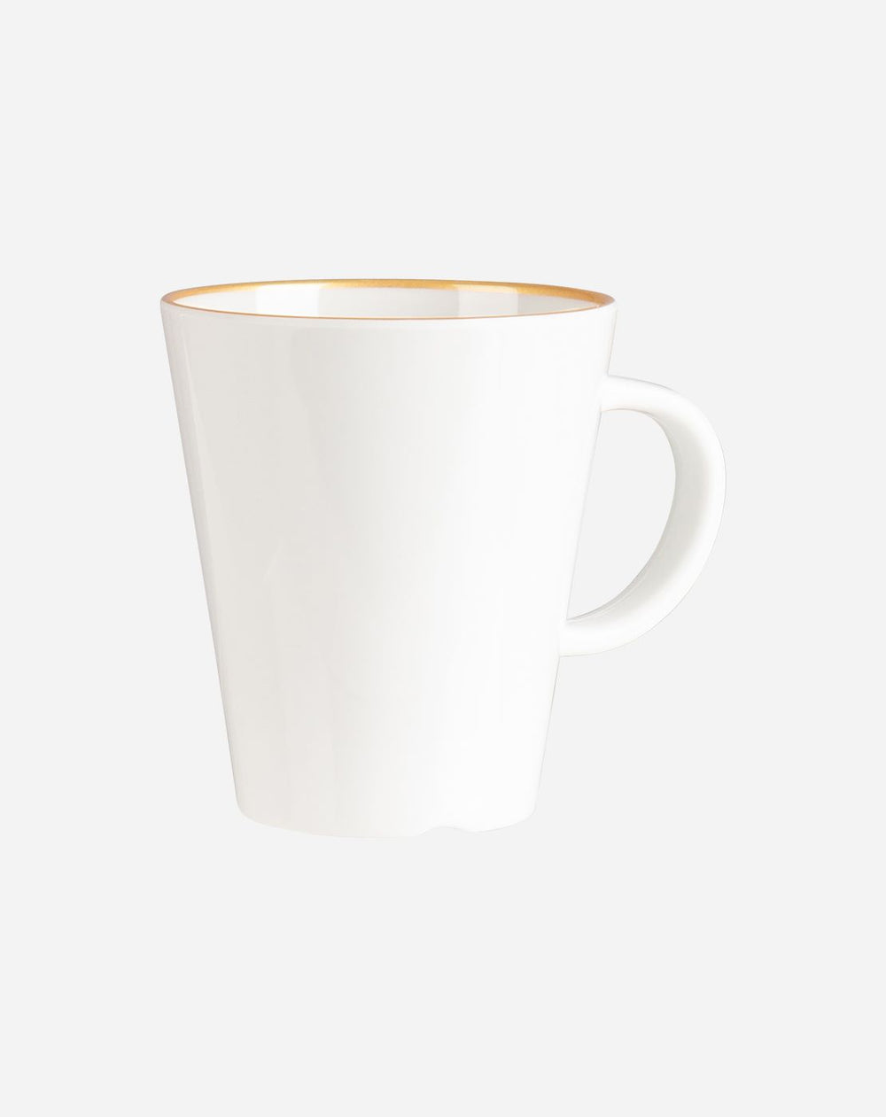 Skodelice z zlatim robom - 350 ml – set 4 kos