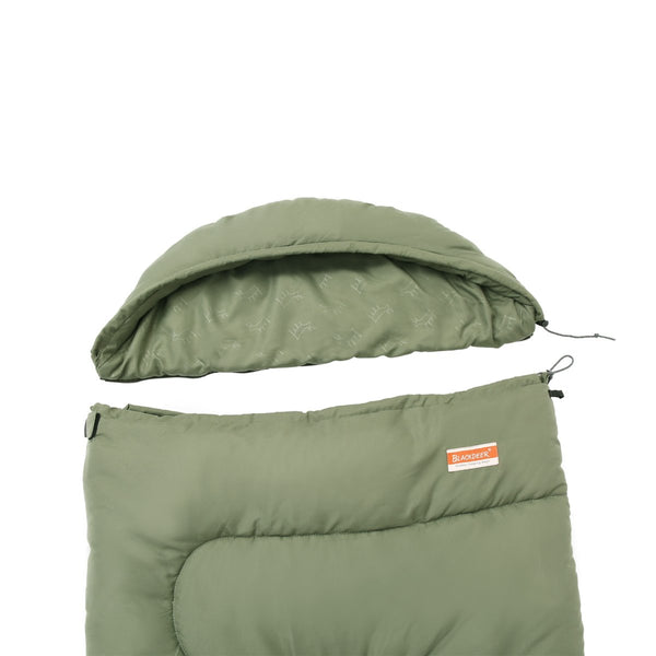 Spalna vreča Dreamland Ochre - Zelena (190 + 30) × 80 cm