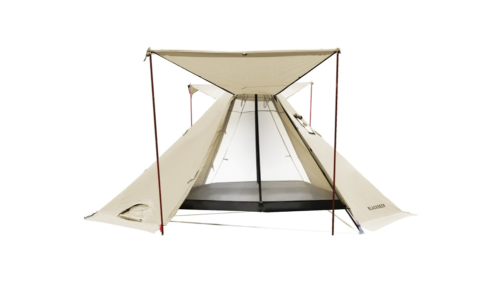 Šotor Night Elf Teepee - peščeno rjav