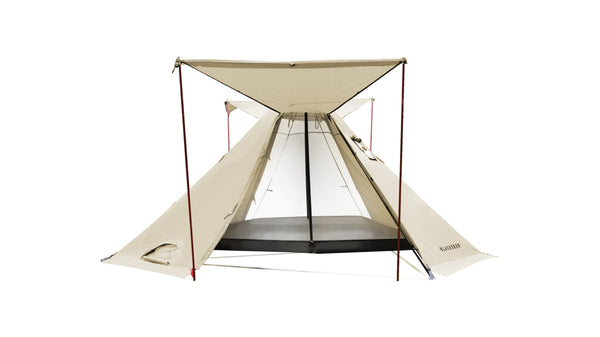 Šotor Night Elf Teepee - peščeno rjav