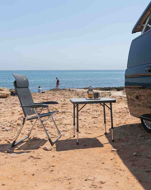Kamping stol Crespo - AL/213 extra compact temno siv