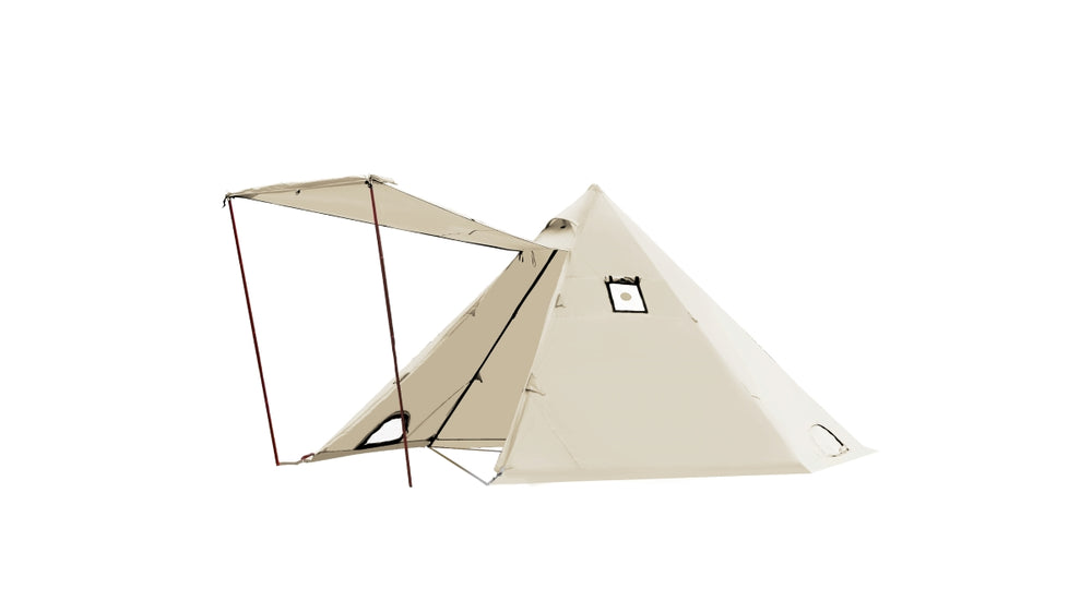 Šotor Night Elf Teepee - peščeno rjav