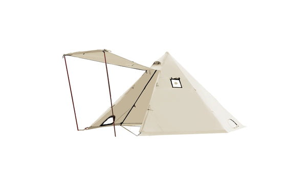 Šotor Night Elf Teepee - peščeno rjav