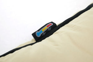 Bombažna spalna vreča - Dreamer - bež (190 + 30) × 90 cm