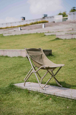 Udoben zložljiv stol Nest – zelen
