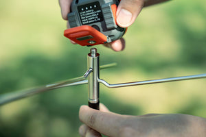 Aluminijasto večnamensko stojalo za luč - Omni