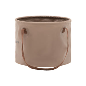 Večnamensko zložljivo vedro 20L – peščeno rjava