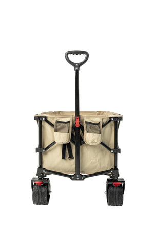 Zložljivi voziček za na plažo – Sandy Brown Pro