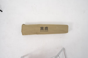 Aluminijasti zložljiv režiserski stol – olivno siv