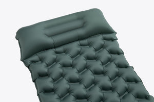 Napihljiva blazina Honeycomb Push-type (zelena) - 190 × 60 × 5 cm